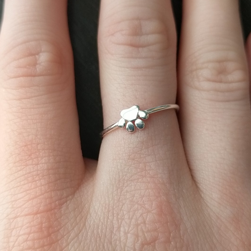 Paw print Ring